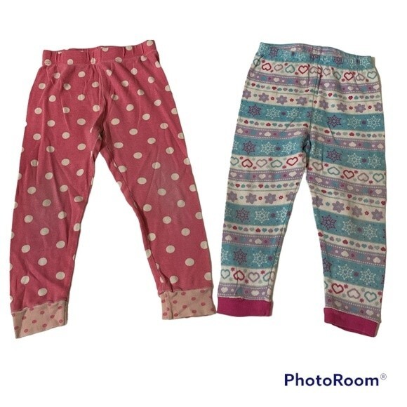 Disney Carter's Old Navy Girls Lots of 4 Mix & No Match Pajamas Size 2T - Picture 3 of 5